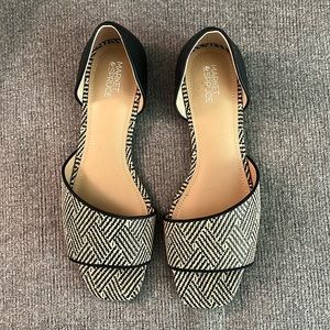 MARKET & SPRUCE Aletta Raffia Flat, size 8.5, never worn